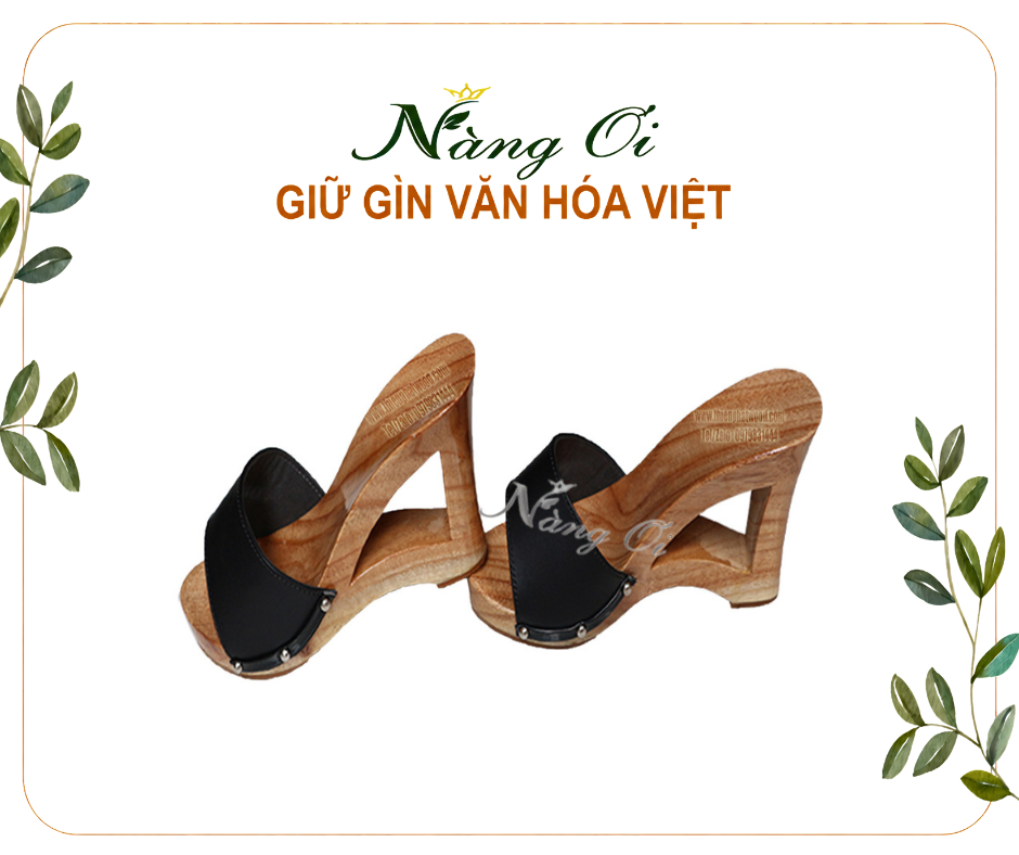 guốc mộc cho nữ